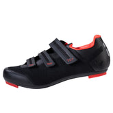Zapatilla Ciclismo Ruta GW Rd Knit Sraps Negro/Rojo